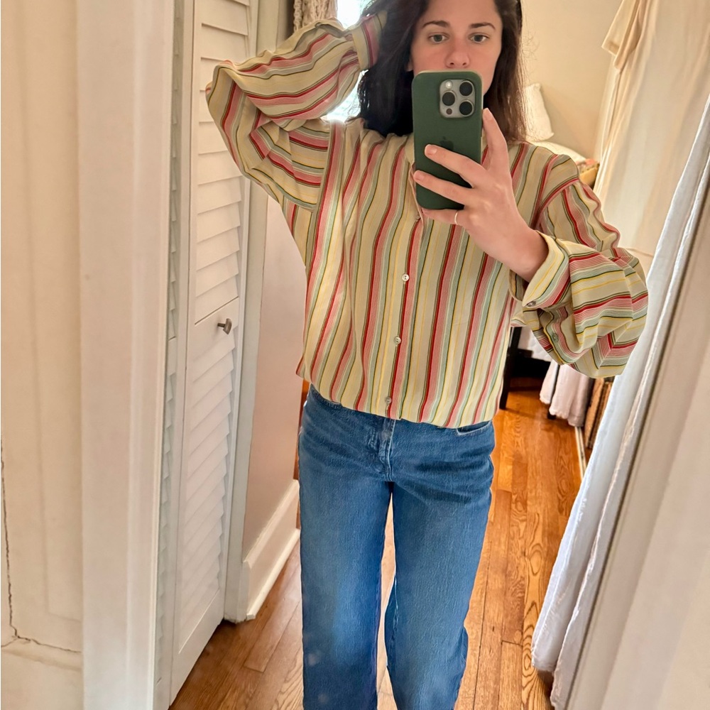 Vintage Saint Laurent- rive gauche blouse